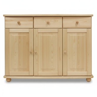 Sideboard Anrichte Kommode Kiefer massiv Wohnzimmer vollmassiv Massivholz holz