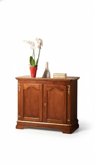 Sideboard Arbeitszimmer Wohnzimmer Exclusive Art déco Holz Soft Tür JV Möbel