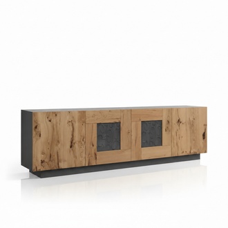 Sideboard Wohnzimmer Stil Modern Highboard Design Luxus neu Braun