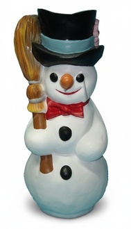 Skulptur Figur Figuren Steinfigur Statuen Schneemann Weihnachten
