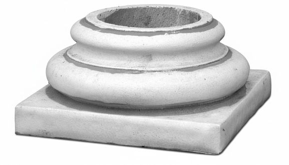 Sockel Fuß Säule Dekoration Garten Ständer Fundament Stein Antik Stil