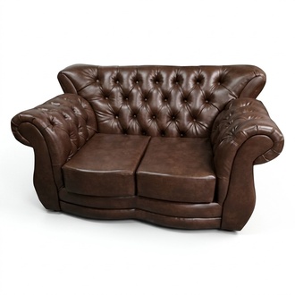 Sofa Chesterfield Luxus Couch 2 Sitzer Sofas Braun Ledersofa CouchenSofa Chesterfield Luxus Couch 2 Sitzer Sofas Braun Ledersofa Couchen