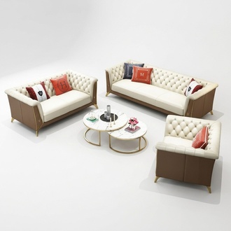 Sofa Couch Garnitur Sitz Polster Komplett Set 3+2+1 Sofas Designer