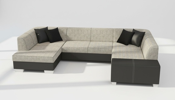 Sofa Couch Modern Schlafsofa Couch Bettfunktion Polster Eckgarnitur