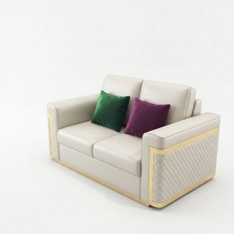 Sofa Couch Polster 2 Sitzer Sofas Couchen Sitz Garnituren Design Club