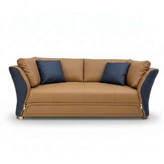 Sofa Dreisitzer Couch Polster Design Sitz Sofas Zimmer Möbel Moderne