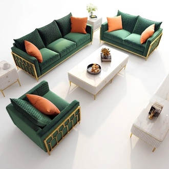 Sofa Leder Couch Polster Sitz 3+1 Sitzer Garnitur Design Couchen Sofas