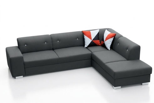 Sofa Schlafsofa Designer Sofa mit Bettfunktion + Bettkasten Ecksofa Couch NEU
