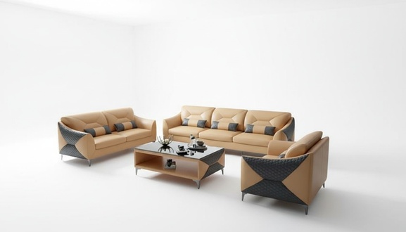 Sofagarnitur 321 Sitzer Set Design Sofa Couchen Couch Luxus Neu design Polster