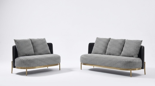 Sofagarnitur 321 Sitzer Set Design Sofa Polster Couchen Couch Modern Luxus Neu