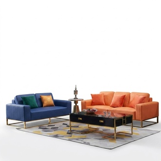 Sofagarnitur 3+2 Sitzer Set Design Sofa Polster Couchen Couch Klassisch