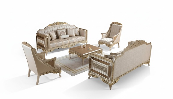 Sofagarnitur 3311 Sitzer Wohnzimmer Set Modern Set Neu Luxus Möbel