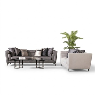 Sofagarnitur 4 3 Sitzer Set Design Sofa Polster Couchen Couch Modern Hochwertig