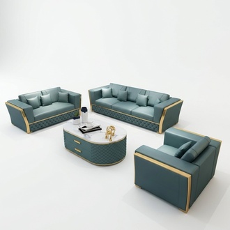 Sofagarnitur Couch Garnitur 3+2+1 Designersofa Design Couch Sitzgruppe