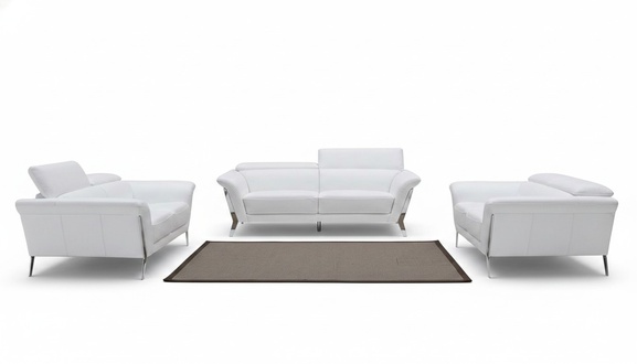 Sofagarnitur Leder Sofa Set 3+2 (ohne Sessel) Couch Sitz Polster Garnitur 1547