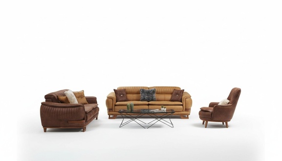Sofagarnitur Sofa Garnitur Komplette Couchgarnitur 3+3+1 Sitzer Sessel
