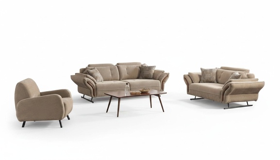 Sofagarnitur Sofas Wohnlandschaft Sofa Sessel Wohnzimmergarnitur Lounge-Garnitur