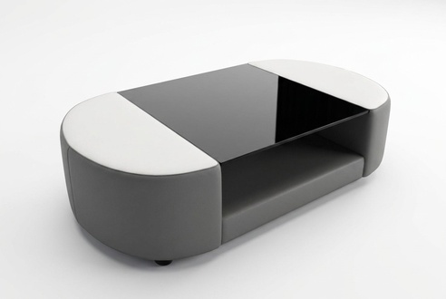 Sofatisch Wohnzimmer Design Glas Couch Sofatisch Polster Tisch Tische
