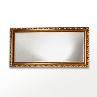 Spiegel Echtholz Handgemachte Holzrahmen Wandspiegel Holz Rahmen 181x91 Barock
