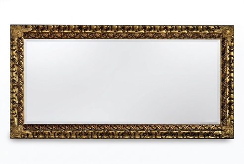 Spiegel Italienische Klassischer Designer Möbel Wandspiegel Holz Gold xxl