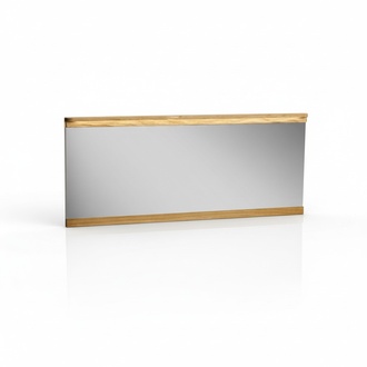Spiegel Wandspiegel designer Dielen Wohnzimmer Bad Holz Glas design
