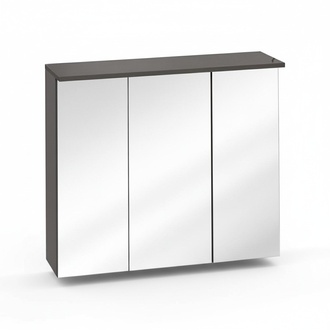 Spiegelschrank Wandschrank Badezimmerschrank mit Spiegel 80 cm LED