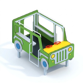 Spielhäuser in Form von Autos Bewegungsfläche Erlebnisplatz Miniatur Auto Häuser