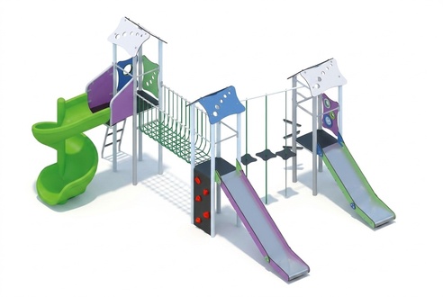 Spielplatz Hochwertigkeit Rutschbahn Erlebnisspielplatz Freiluftspielplatz