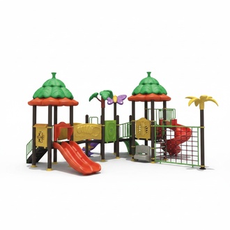 Spielplatz Kinder im Freien Garten Spielturm mit Rutsche Outdoor Spielplätze