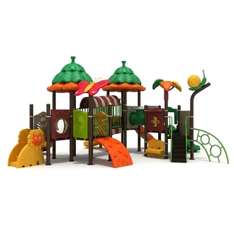 Spielplatz Outdoor Dschungel Typ Kunststoffeturm Spielbereich für Kinder