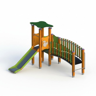 Spielplatz Rutschbahn Spielbereich Freizeitgelände Vergnügungsbereich Kinderzone