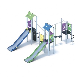 Spielplatz Rutschbahn Spielgelände Klettergerüst Kinderspielplatz Freizeitpark