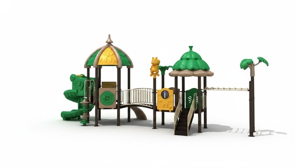 Spielplatz Turm Rutsche Outdoor Spielplätze Maßanfertigung Kinderhaus