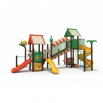 Spielturm Rutsche Kletterturm Holzturm Spielhaus Spielplatz Outdoor
