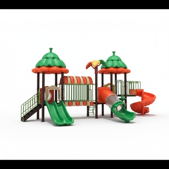 Spielturm Rutsche Turm Spielhaus Spielplatz Kundenwunsch Fertigung