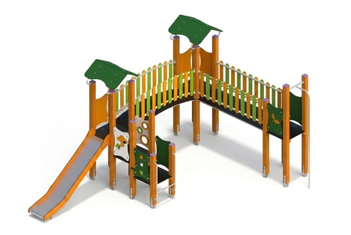 Spielzone Kletterpark Spielplatzanlage Rutschbahn Freiluftspielplatz Spielinsel