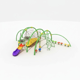 Sportplatz für Kinder Spielturm mit Rutsche Outdoor Spielplätze