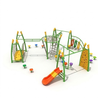 Sportplatz für Kinder Spielturm Outdoor Kletterwand Unterhaltung Spielplätze