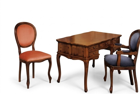 Stühle Wohnzimmer Esszimmer Lehnstuhl Polsterstuhl Armlehne Luxus Sessel Stuhl