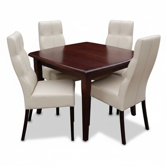 Tisch + 4 Stühle Set Garnituren Komplett Wohnzimmer Esszimmer Ausziehbar