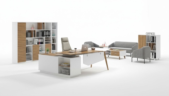Tisch Holz Schreibtisch Moderne Design Tische Büro Einrichtung