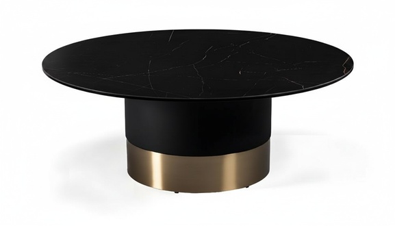 Tisch Modern Luxus Couchtisch Doppel Rund Couchtisch Wohnzimmer Möbel Tisch