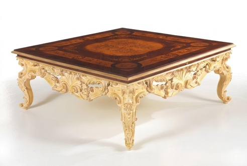 Tisch Wohnzimmer Couchtische Beistell Tische Holz Holz Beistelltisch Italien Neu