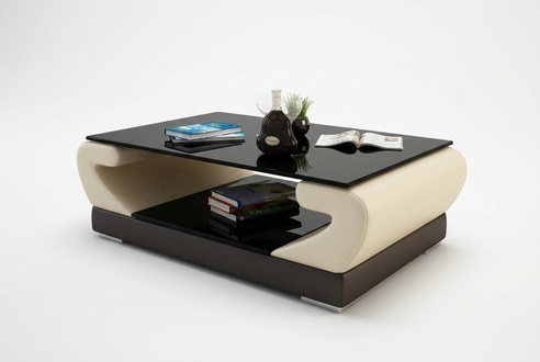 Tische Couchtisch Leder Glastisch Design Tisch Sofa Beistell Couch Farbe