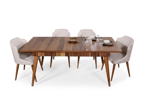 Tische Holztisch Metall Tisch Luxus Esstische Italienische Design Möbel Holz Neu