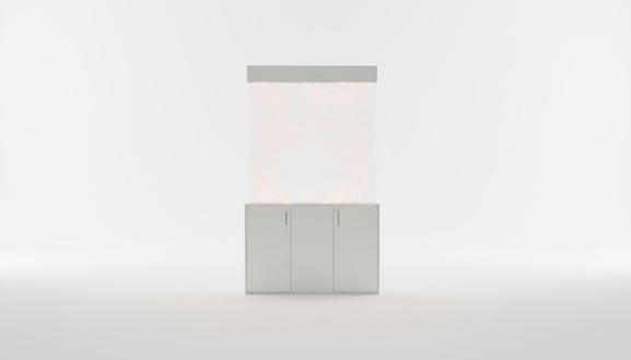 Trennwand Regal Schrank Wasserwand Säule Wände Waterwall LED