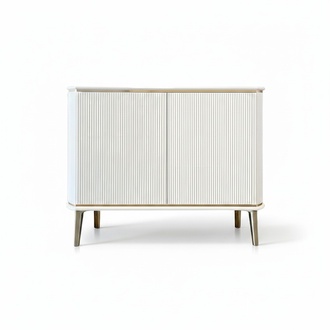 tv Lowboard Luxus Weiß rtv Ständer Wohnzimmer Modern Design Holz Möbel Glas Neu