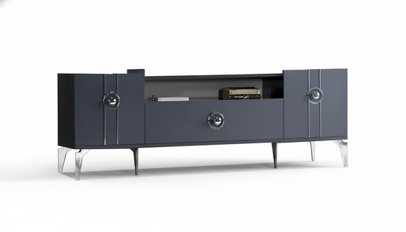 TV-Lowboard Sideboard Medienmöbel Bank RTV Wohnzimmer Luxus Modern Möbel
