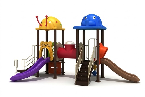 Unterhaltung für Kinder Dschungel Stil Spielturm mit Rutsche Spielplätze