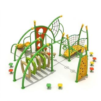 Unterhaltungsbereich für Kinder Sport Outdoor Kletterwand Spielplätze